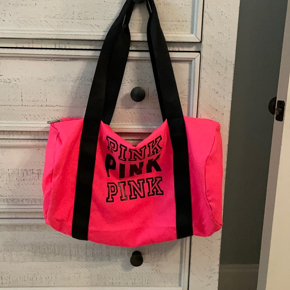 Pink Duffel bag